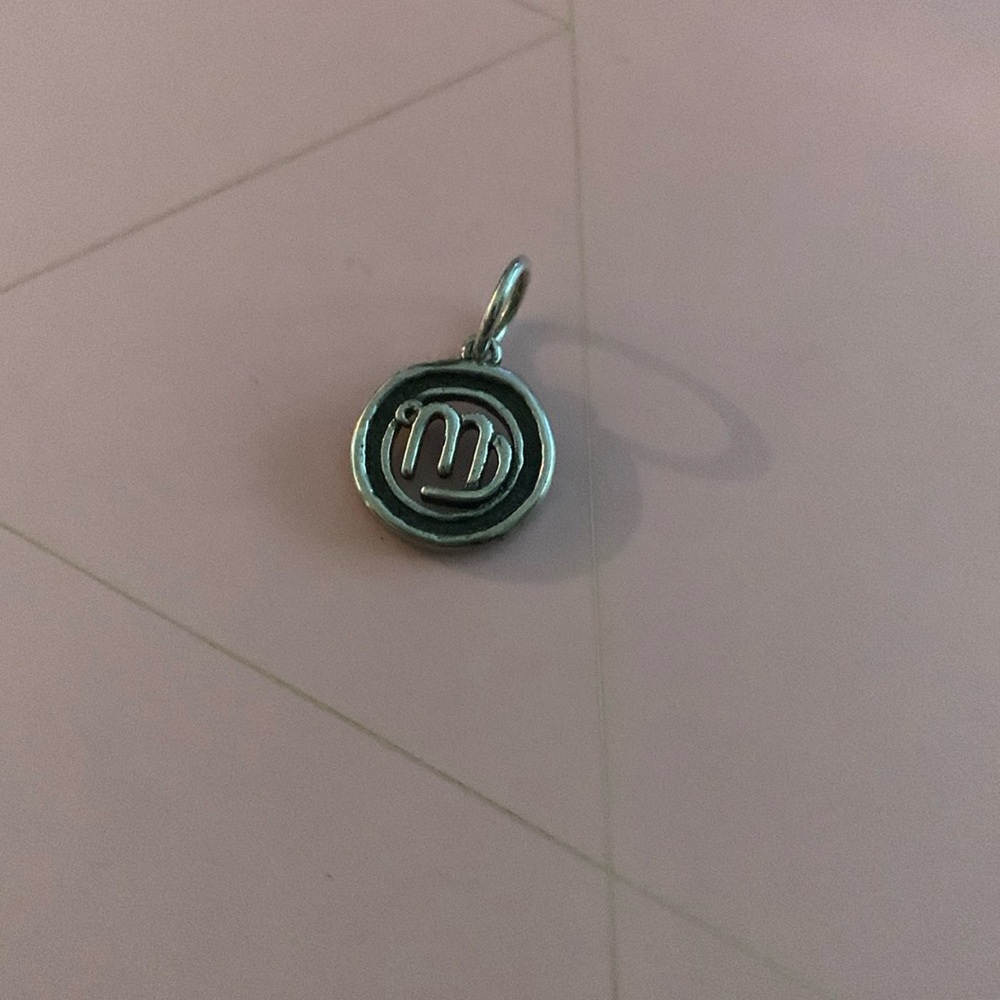 RETIRED - Waxing Poetic Silver Scorpio Charm